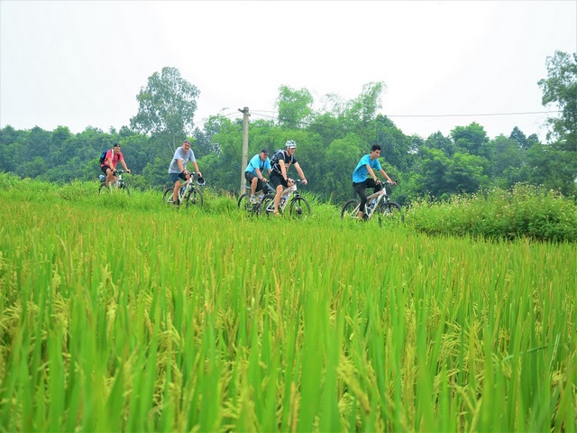Electric Bike Tour Hanoi Co Loa Citadel 1 Day